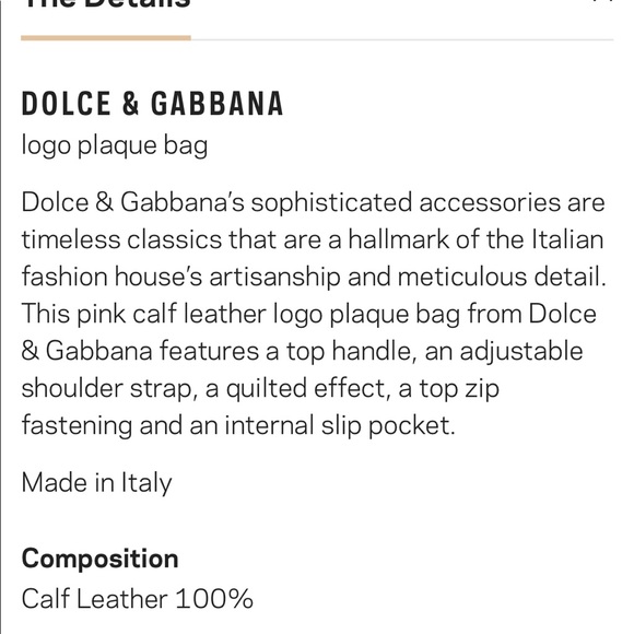 DOLCE&GABBANA pink nappa leather DGgirl - Picture 3 of 9